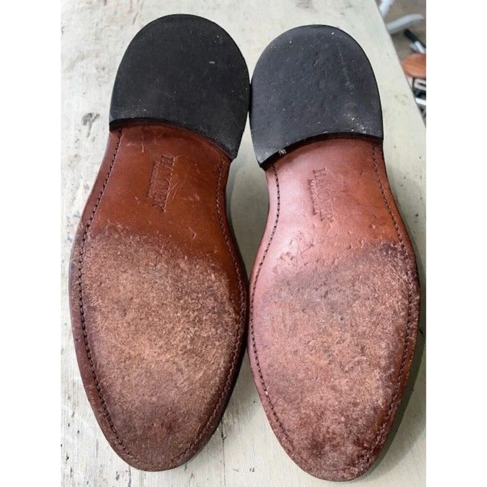 HANOVER (U.S.A.), Brown SHELL CORDOVAN Blucher (Derby), Circa 1980 Mn’s Sz 11E/C